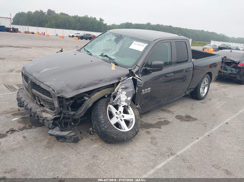Vin: 1c6rr7ft2hs839162, lot: 46217598, ram 1500 express  4x4 6'4 box 20172
