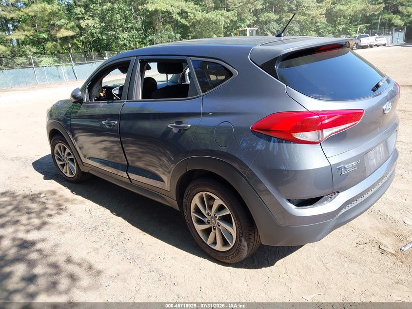Vin: km8j2ca49ju761052, lot: 46217611, hyundai tucson se 20183