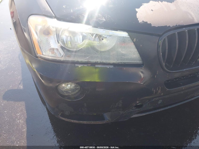 2013 BMW X3 SPORT UTILITY VEHICLE 2.0L I-4 DI, DOHC, VVT, TURBO, 240HP