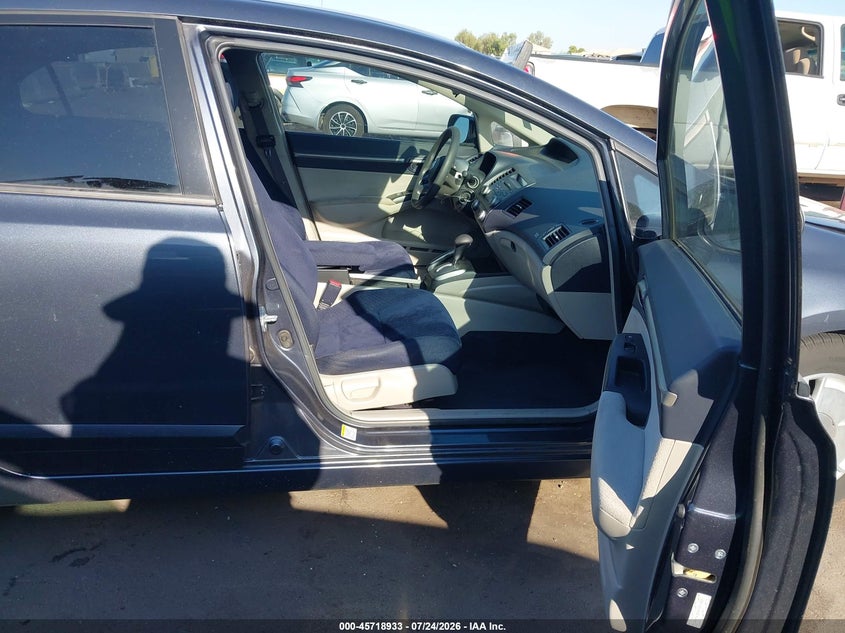 2007 HONDA CIVIC SEDAN 1.3L I-4 VVT, 93HP