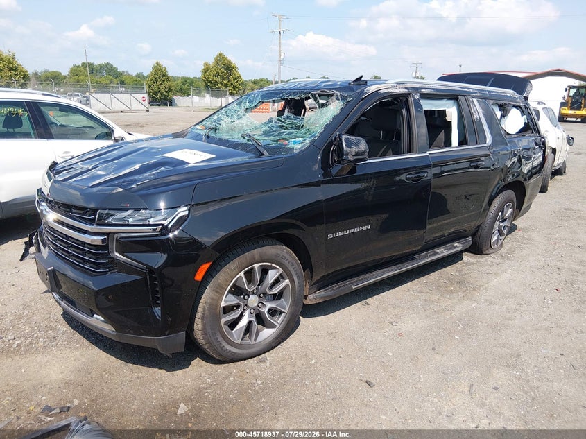 Vin: 1gnskckd2pr284345, lot: 46217619, chevrolet suburban 4wd lt 20232