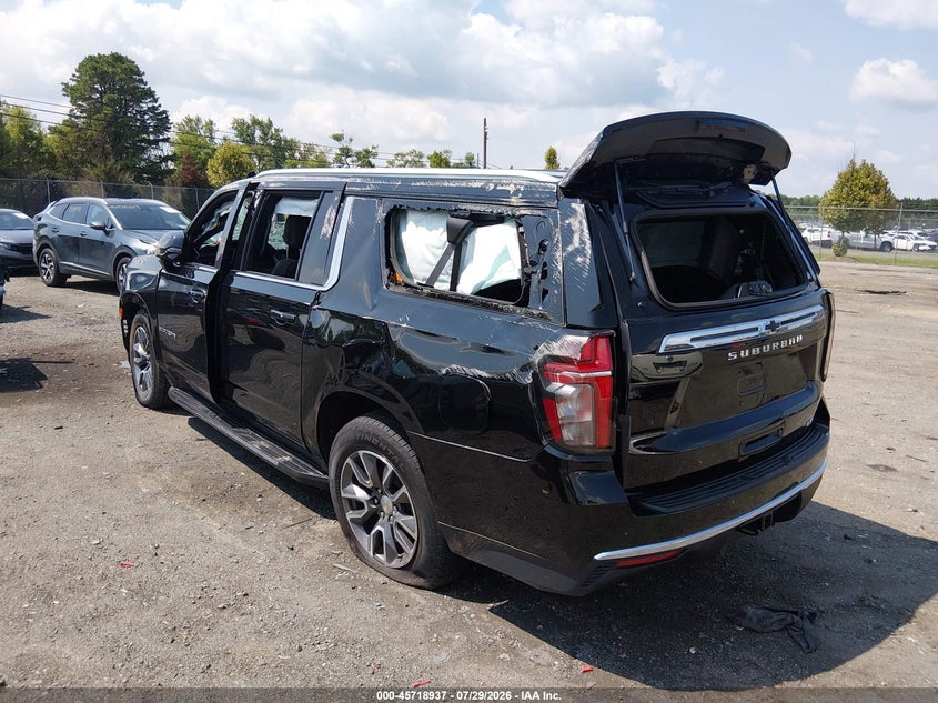 Vin: 1gnskckd2pr284345, lot: 46217619, chevrolet suburban 4wd lt 20233