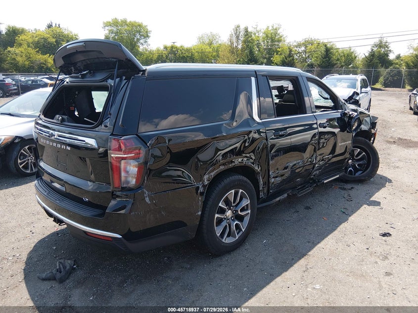 Vin: 1gnskckd2pr284345, lot: 46217619, chevrolet suburban 4wd lt 20234