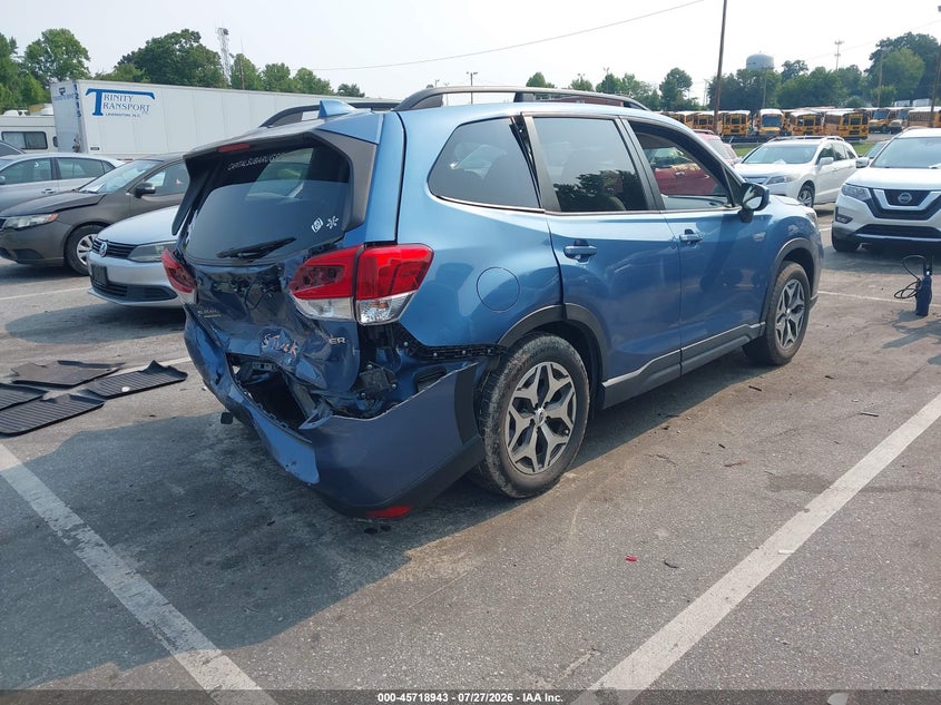 Vin: jf2skajc6lh566219, lot: 46217625, subaru forester premium 20204
