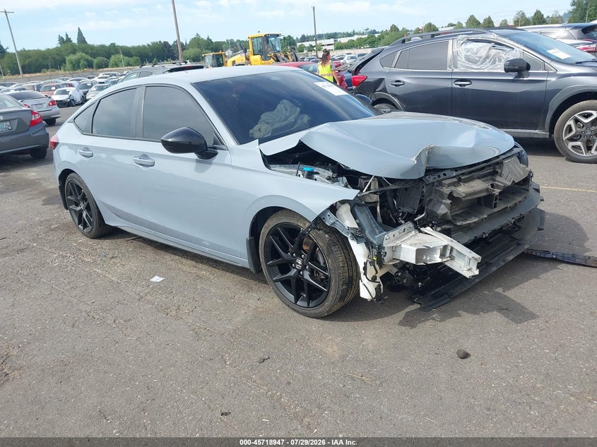 Vin: 19xfl2h81re004229, lot: 46217629, honda civic sport 2024 img_1