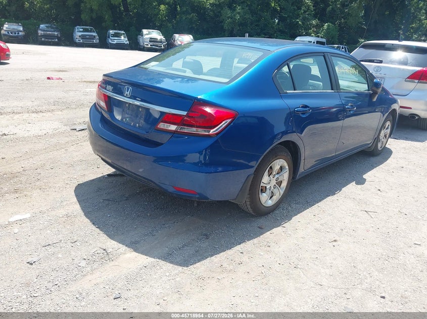 2014 HONDA CIVIC auction photo 4