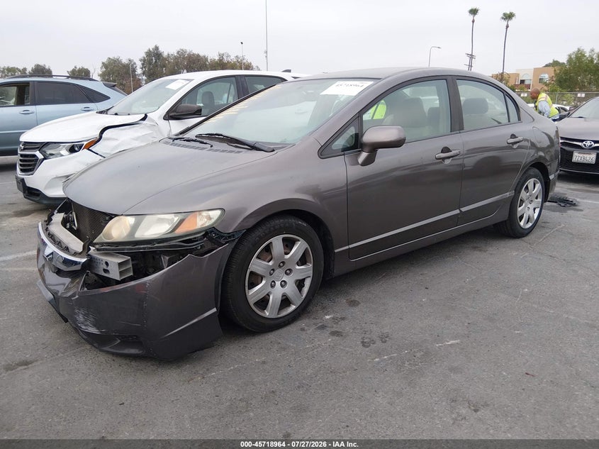 2010 HONDA CIVIC SEDAN 1.8L I-4 VVT, 140HP