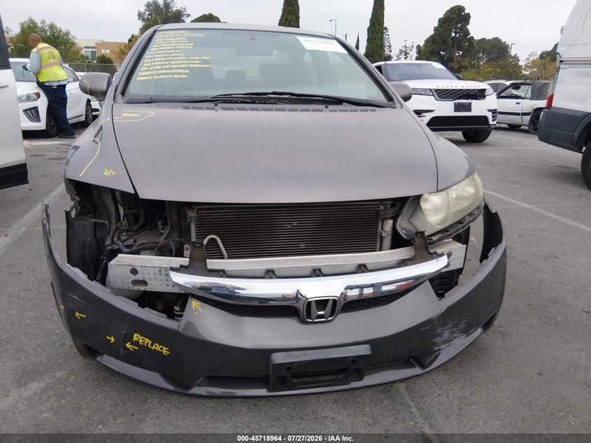 2010 HONDA CIVIC SEDAN 1.8L I-4 VVT, 140HP