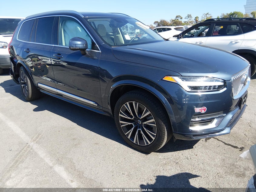 2022 VOLVO XC90 RECHARGE PLUG-IN HYBRID auction photo 1