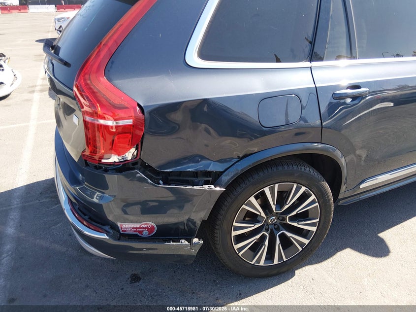 2022 VOLVO XC90 RECHARGE PLUG-IN HYBRID auction photo 6