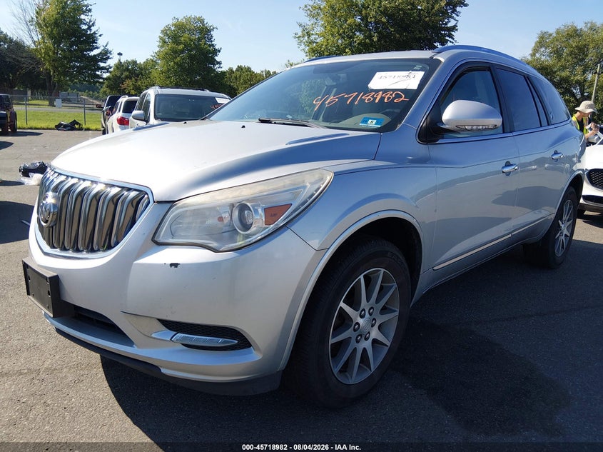 Vin: 5gakrbkd8fj272889, lot: 46217664, buick enclave leather 20152