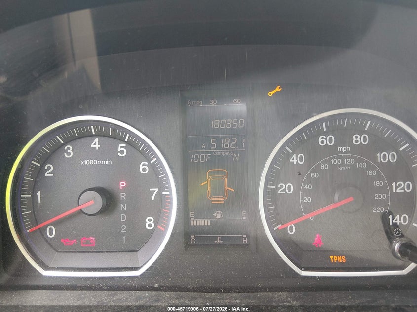 HONDA CR-V 2010 VIN JHLRE3H73AC005725