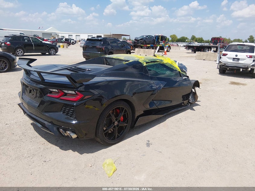Vin: 1g1y83d49l5115688, lot: 46217697, chevrolet corvette stingray 20204