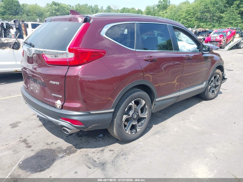 Vin: 2hkrw2h93kh625986, lot: 46217700, honda cr-v touring 20194
