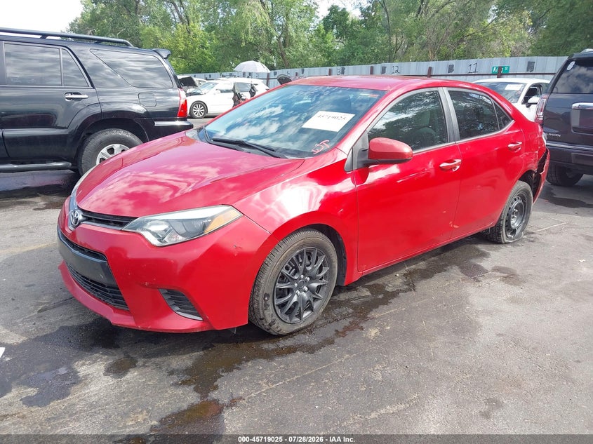 Vin: 2t1burhe9fc297043, lot: 46217707, toyota corolla le 20152