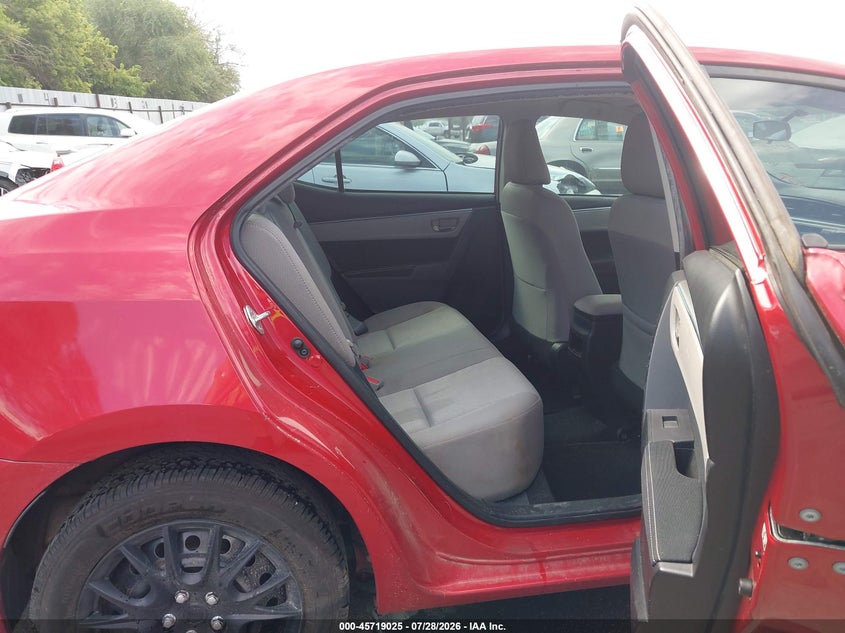 2015 TOYOTA COROLLA auction photo 8