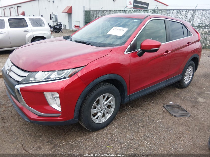 Vin: ja4at3aa9kz038713, lot: 46217716, mitsubishi eclipse cross es 20192