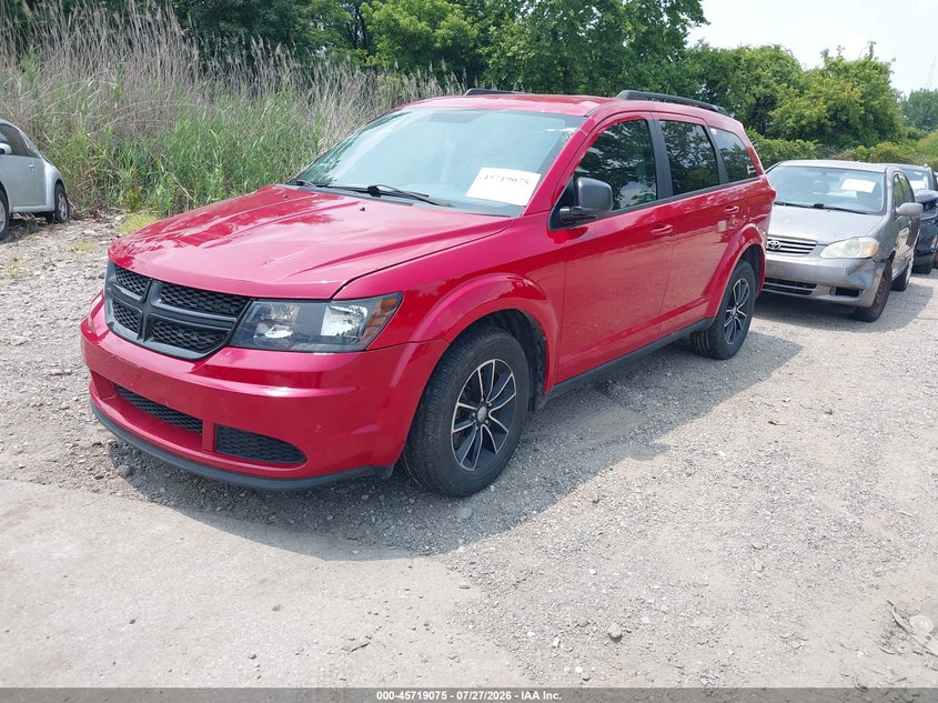 Vin: 3c4pddag1ht566902, lot: 46217757, dodge journey se awd 20172