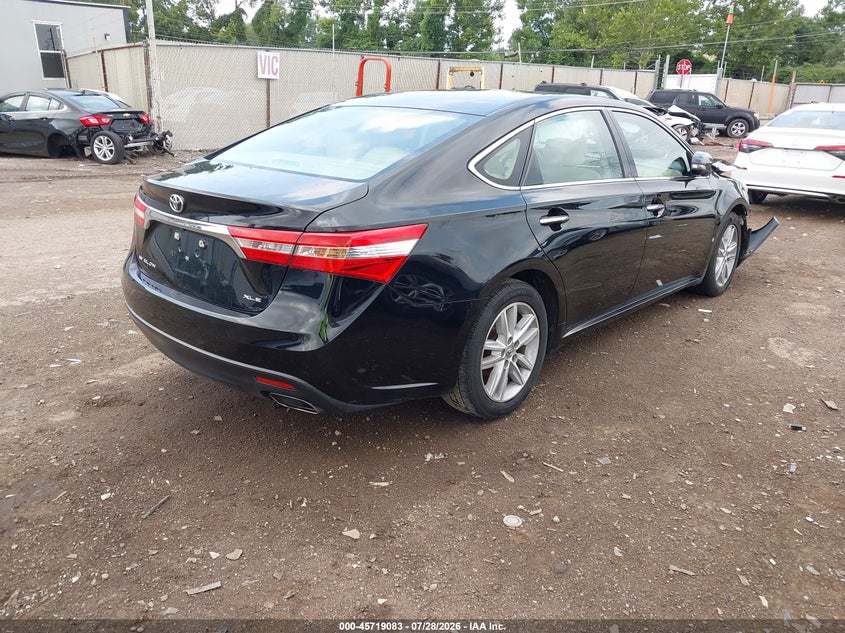 Vin: 4t1bk1eb8eu116111, lot: 46217765, toyota avalon xle 20144