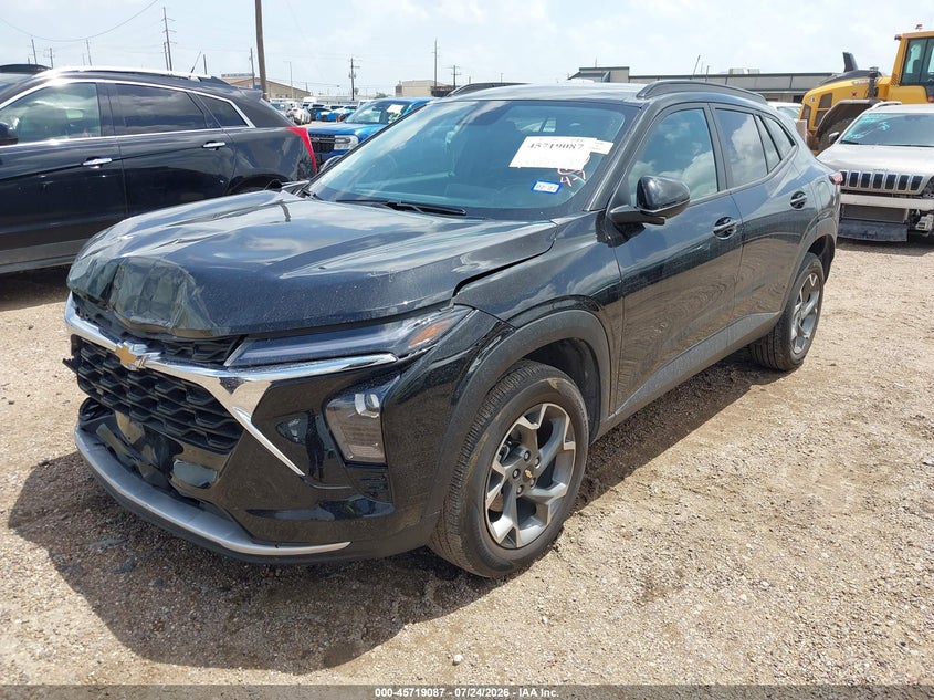 Vin: kl77lhep4sc145356, lot: 46217769, chevrolet trax fwd lt 20252
