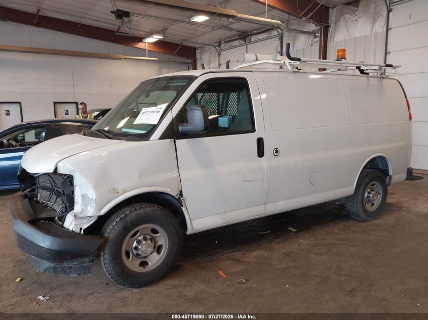 Vin: 1gcwgaff6h1123556, lot: 46217772, chevrolet express 2500 work van 20172
