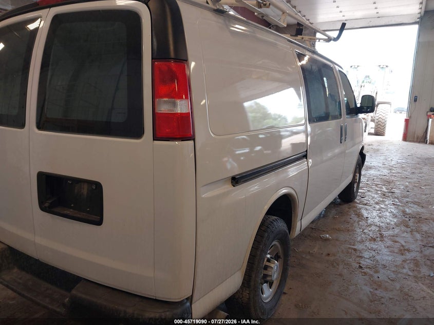 Vin: 1gcwgaff6h1123556, lot: 46217772, chevrolet express 2500 work van 20174