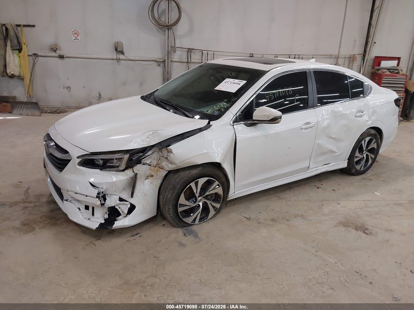 Vin: 4s3bwaf6xm3002948, lot: 46217780, subaru legacy premium 20212