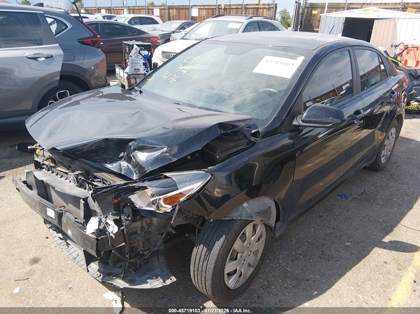 Vin: 3kpa24ad1ne469829, lot: 46217785, kia rio lx 20222