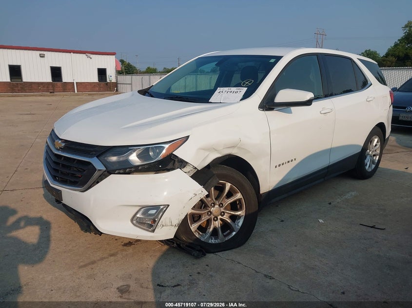 Vin: 2gnaxjevxj6352304, lot: 46217789, chevrolet equinox lt 20182