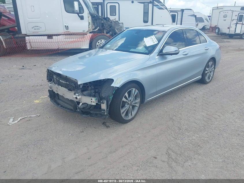 Vin: 55swf4jb1ju266547, lot: 46217792, mercedes-benz c 300 20182