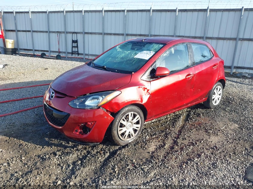 Vin: jm1de1kz6e0173632, lot: 46217796, mazda mazda2 sport 20142