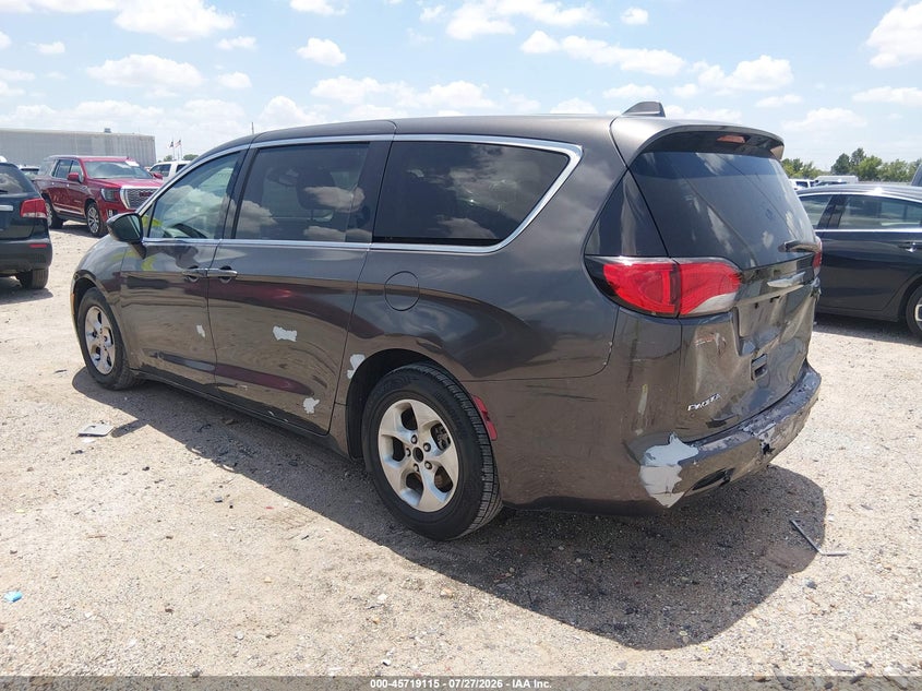 Vin: 2c4rc1cg5hr608627, lot: 46217797, chrysler pacifica lx 20173