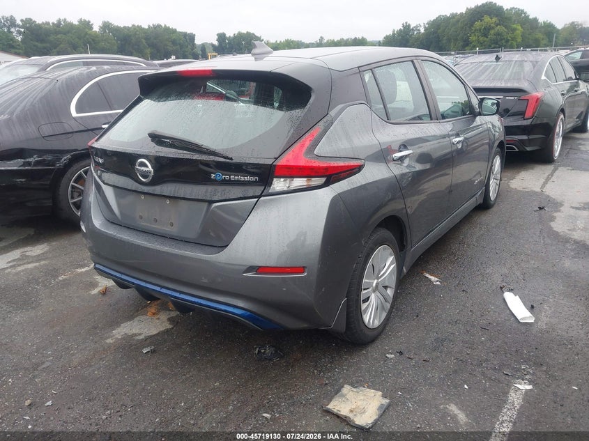 2018 NISSAN LEAF auction photo 4