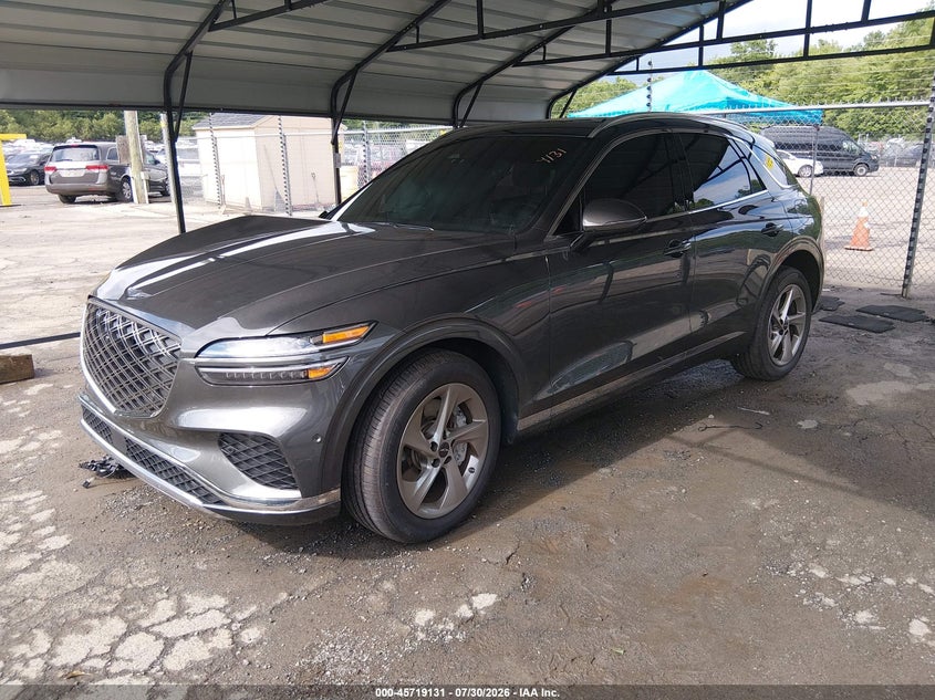 Vin: kmumbdtb7tu238809, lot: 46217813, genesis gv70 2.5t advanced 20262