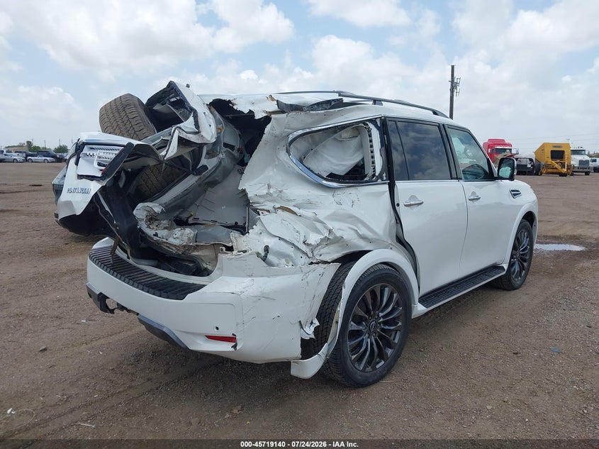 Vin: jn8ay2cc3p9183841, lot: 46217822, nissan armada platinum 2wd 20234
