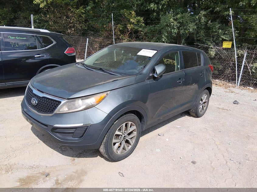 Vin: kndpb3ac2e7561771, lot: 46217825, kia sportage lx 20142