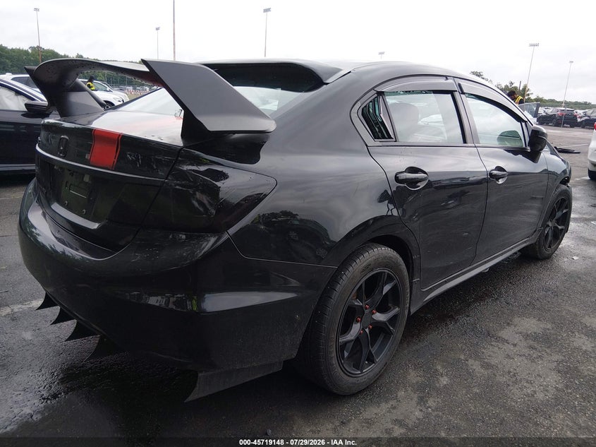 Vin: 19xfb2f7xfe220105, lot: 46217830, honda civic se 20154