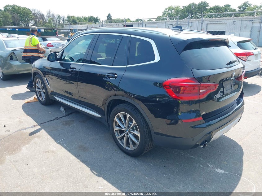 Vin: 5uxtr9c53jlc79590, lot: 46217838, bmw x3 xdrive30i 20183
