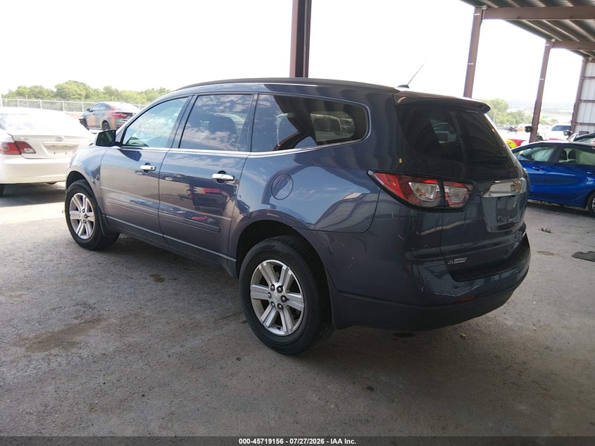 Vin: 1gnkrgkdxdj140605, lot: 46217839, chevrolet traverse 1lt 20133