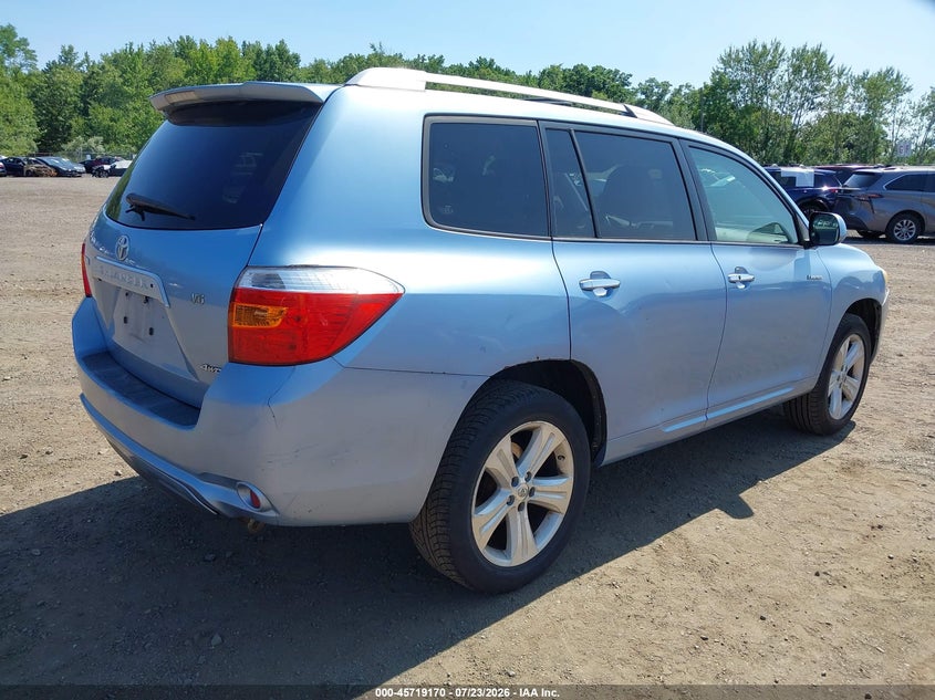 2008 TOYOTA HIGHLANDER auction photo 4