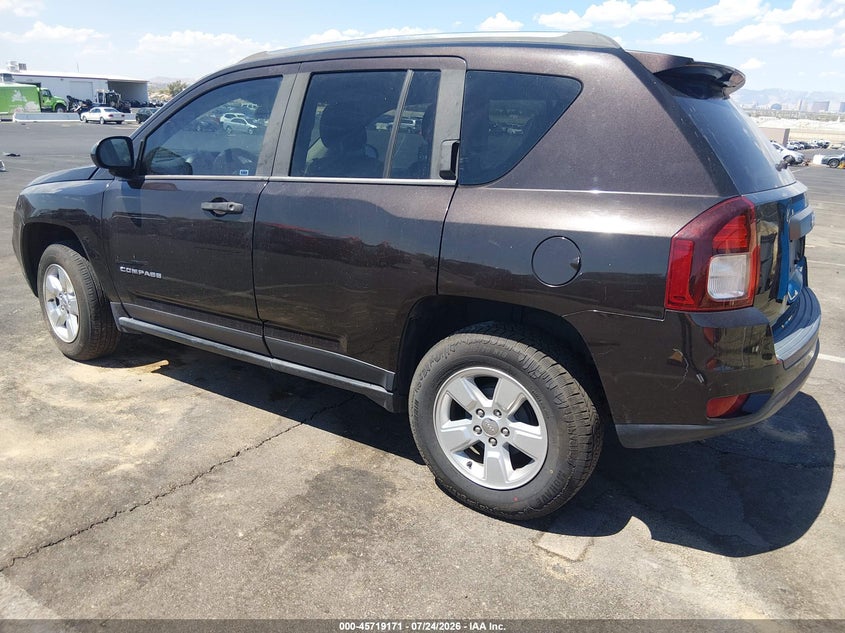 Vin: 1c4njcba1ed830500, lot: 46217853, jeep compass sport 20143