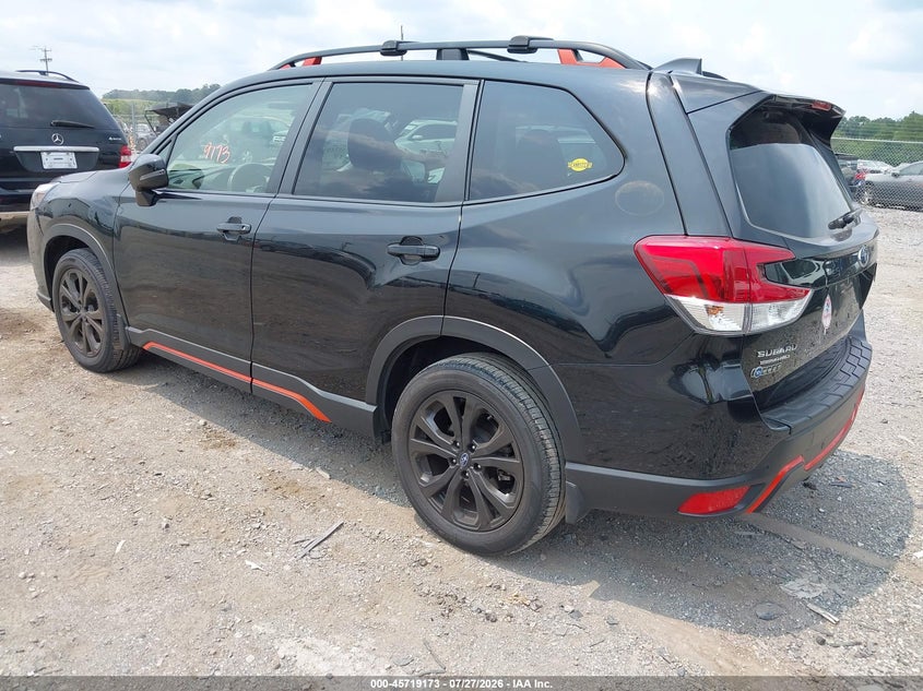 Vin: jf2skajc5ph462374, lot: 46217855, subaru forester sport 20233