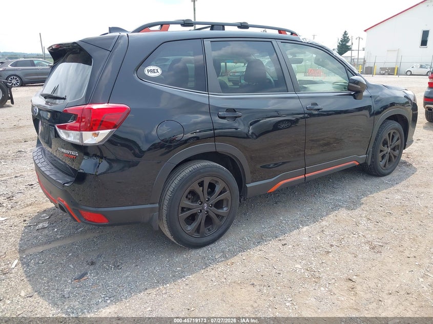 Vin: jf2skajc5ph462374, lot: 46217855, subaru forester sport 20234