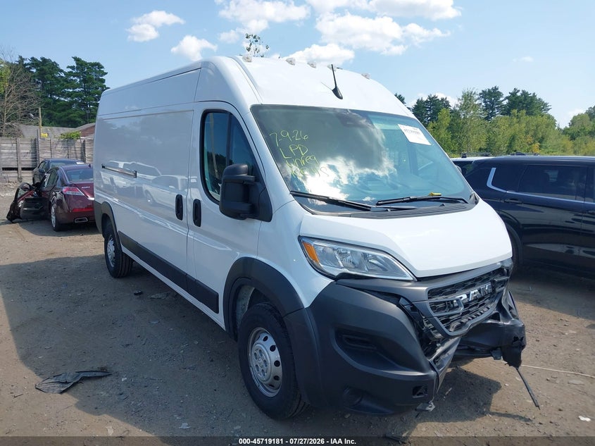 Vin: 3c6lrvdg6pe535754, lot: 46217863, ram promaster 2500 high roof 159 wb 2023 img_1