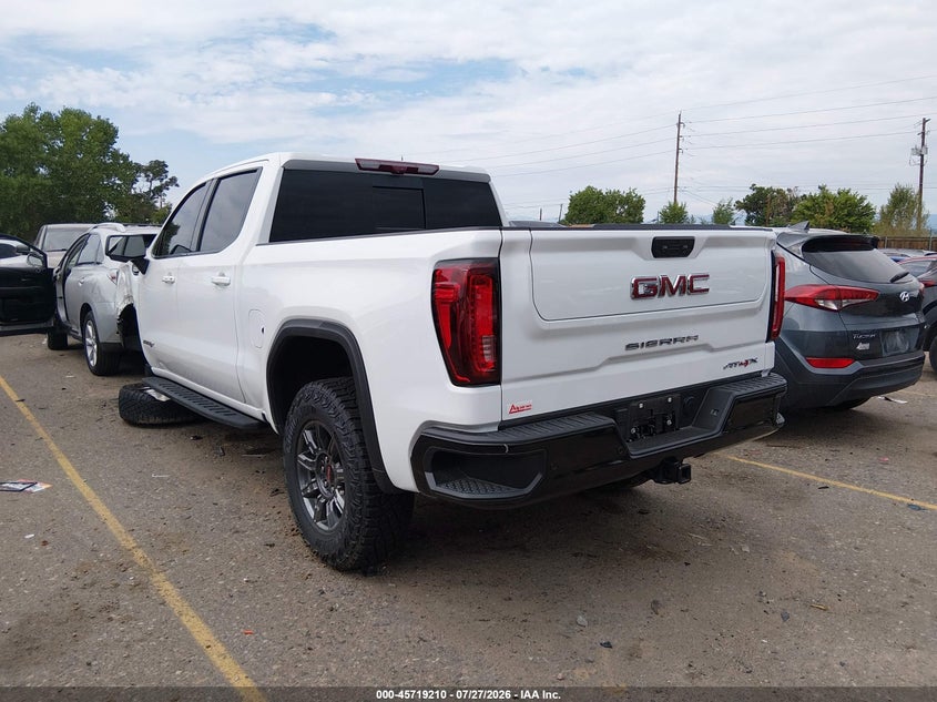 Vin: 3gtuufe87rg336762, lot: 46217892, gmc sierra 1500 4wd  short box at4x 20243