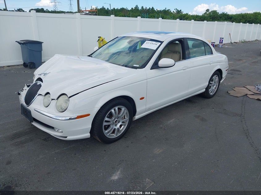 JAGUAR S-TYPE 2003 VIN SAJEA01U73HM83207