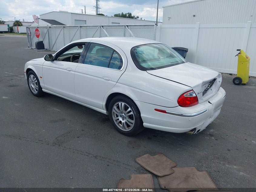 JAGUAR S-TYPE 2003 VIN SAJEA01U73HM83207