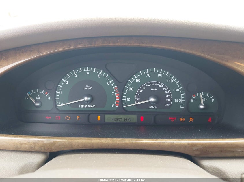 JAGUAR S-TYPE 2003 VIN SAJEA01U73HM83207