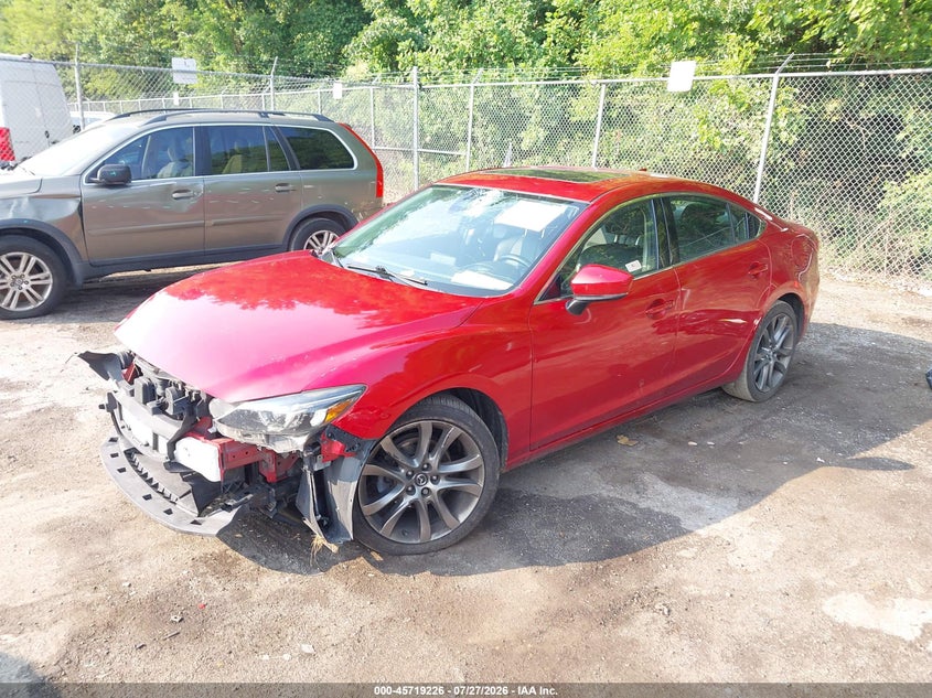 Vin: jm1gl1w58h1152791, lot: 46217908, mazda mazda6 grand touring 20172