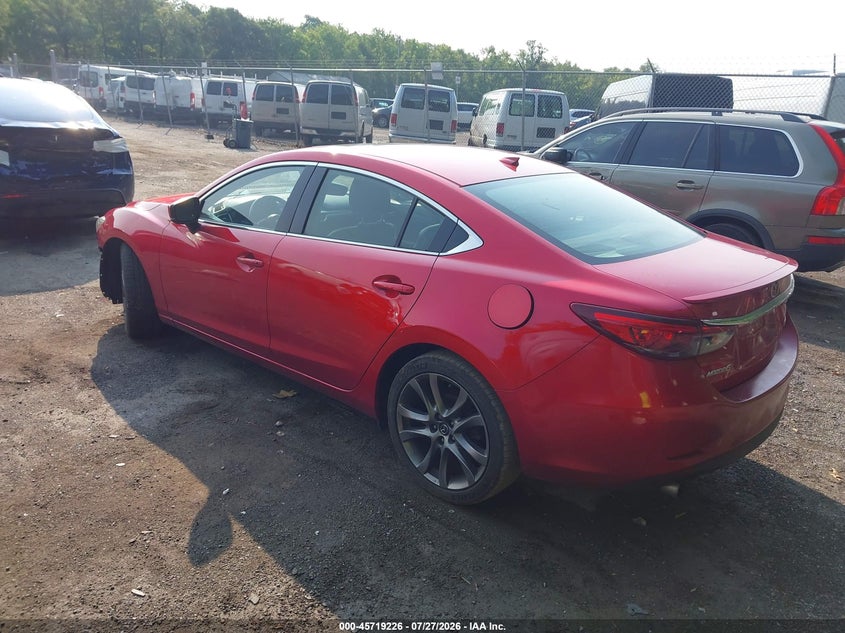 Vin: jm1gl1w58h1152791, lot: 46217908, mazda mazda6 grand touring 20173